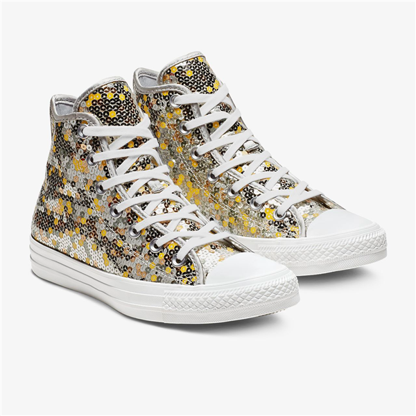 Women's Converse Chuck Taylor All Star Holiday Scene Sequin High Top