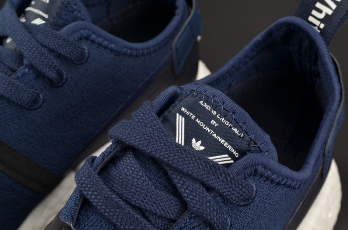 Adidas NMD R2 White Mountaineering Navy MENS