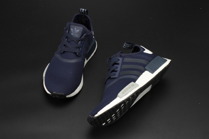 ADIDAS NMD R1 COLLEGIATE NAVY NEW DS Navy Grey/ White MENS