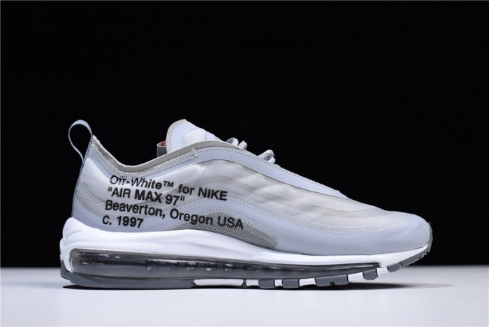 Off White Nike Shoes Nike Air Max 97 Grey