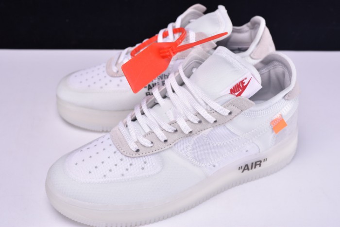 NIKE AIR FORCE 1 LOW OFF-WHITE All White