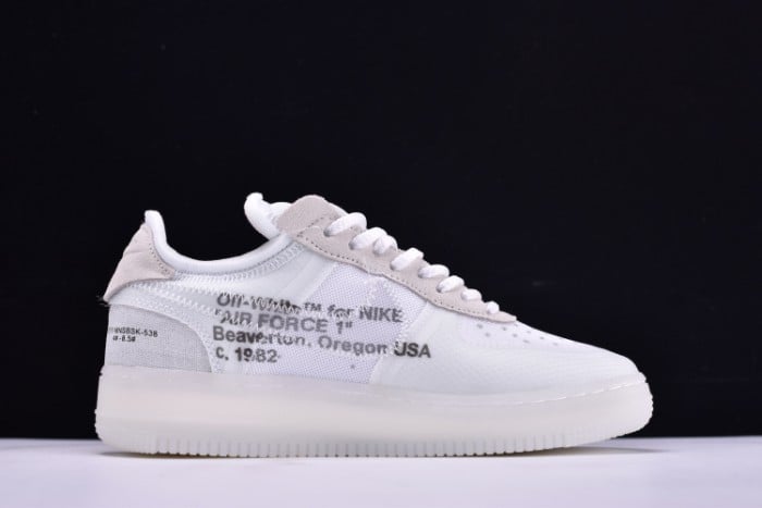 NIKE AIR FORCE 1 LOW OFF-WHITE All White